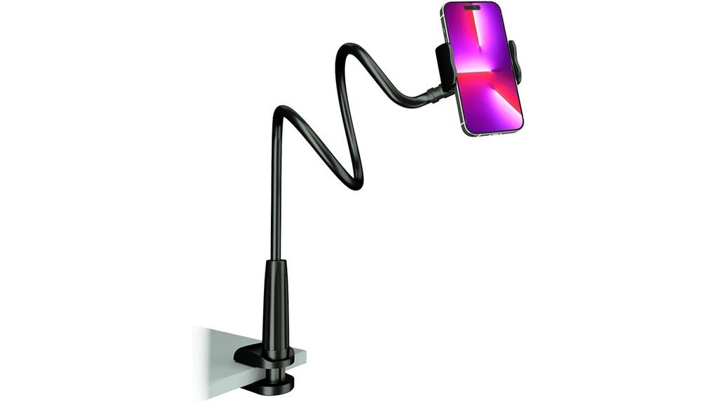 flexible cell phone holder