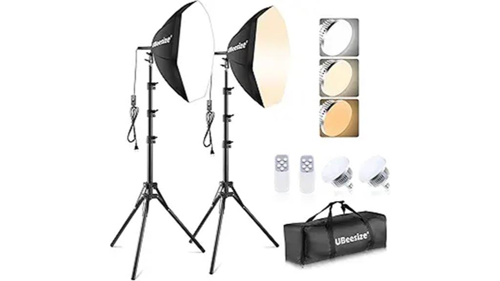 flexible portable studio lighting
