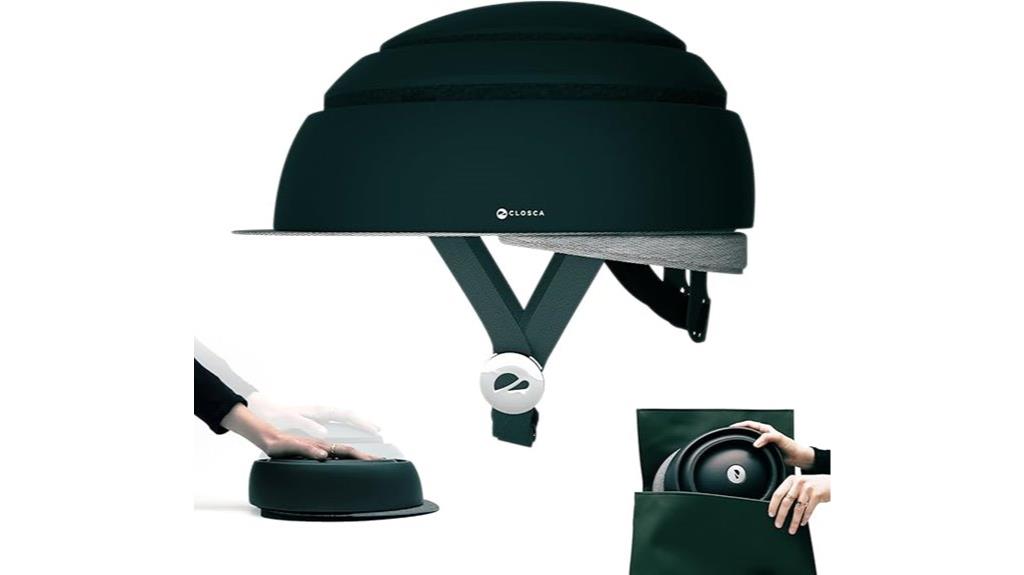 foldable adult commuter helmet