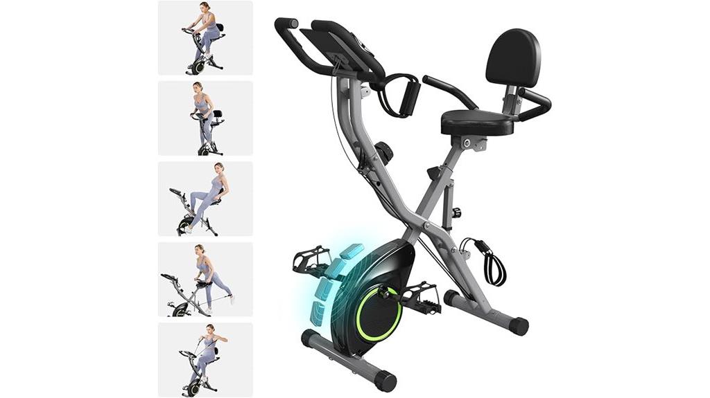foldable home exercise bike