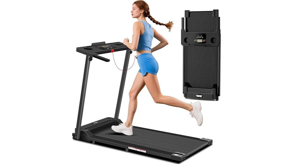 foldable home treadmill max capacity