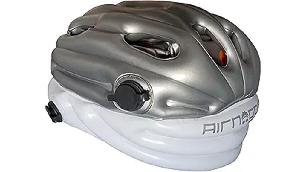 foldable inflatable bike helmet