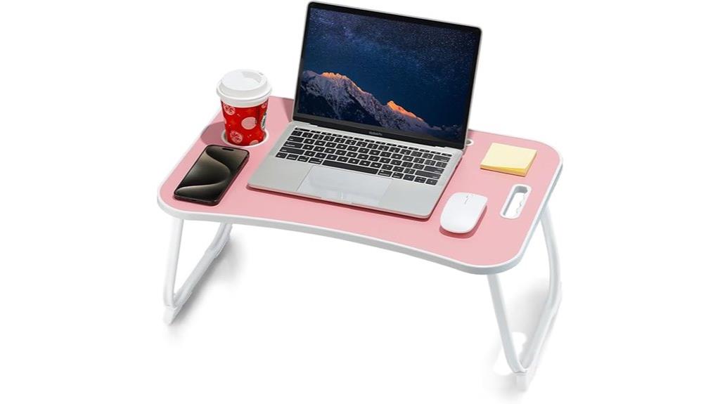 foldable laptop bed desk