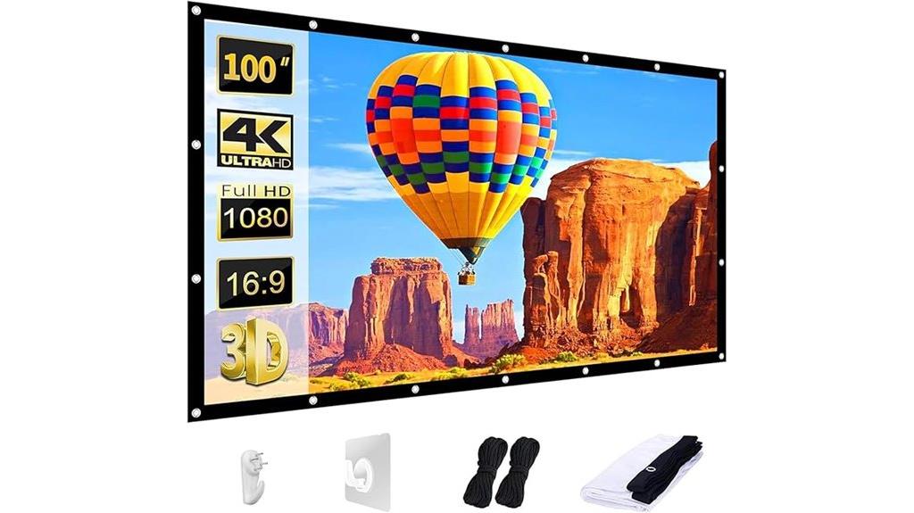 foldable washable large screen