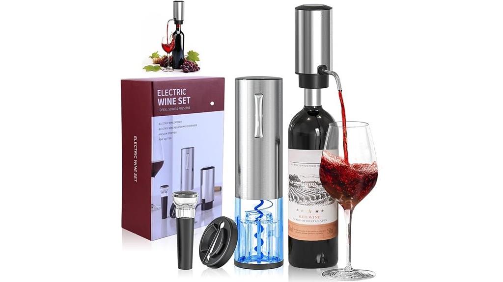 four in one wine opener