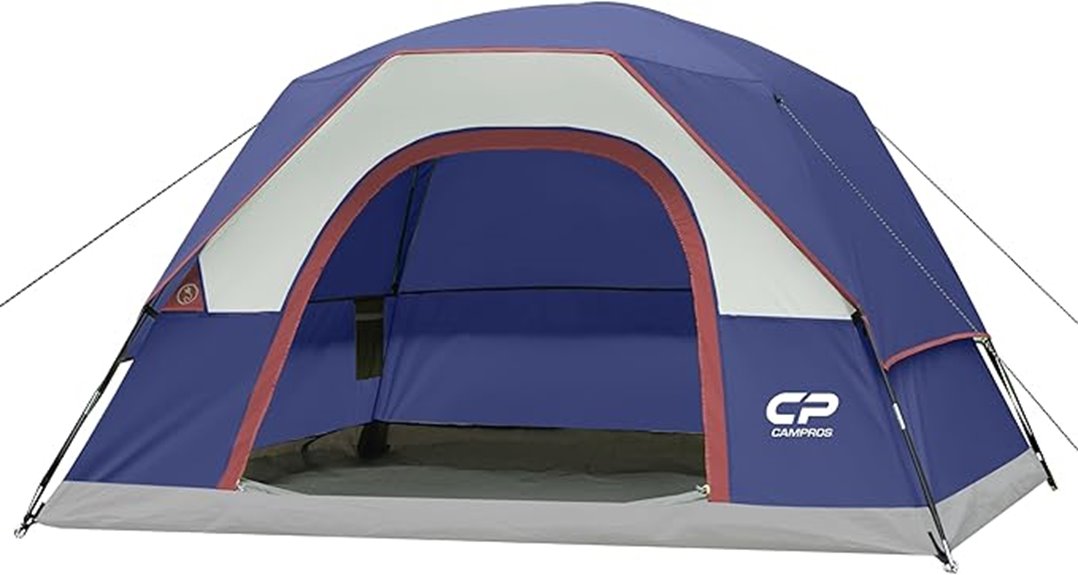 four person waterproof camping tent