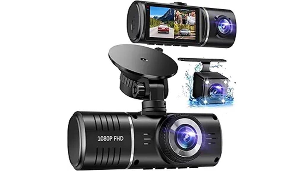front rear dash cam