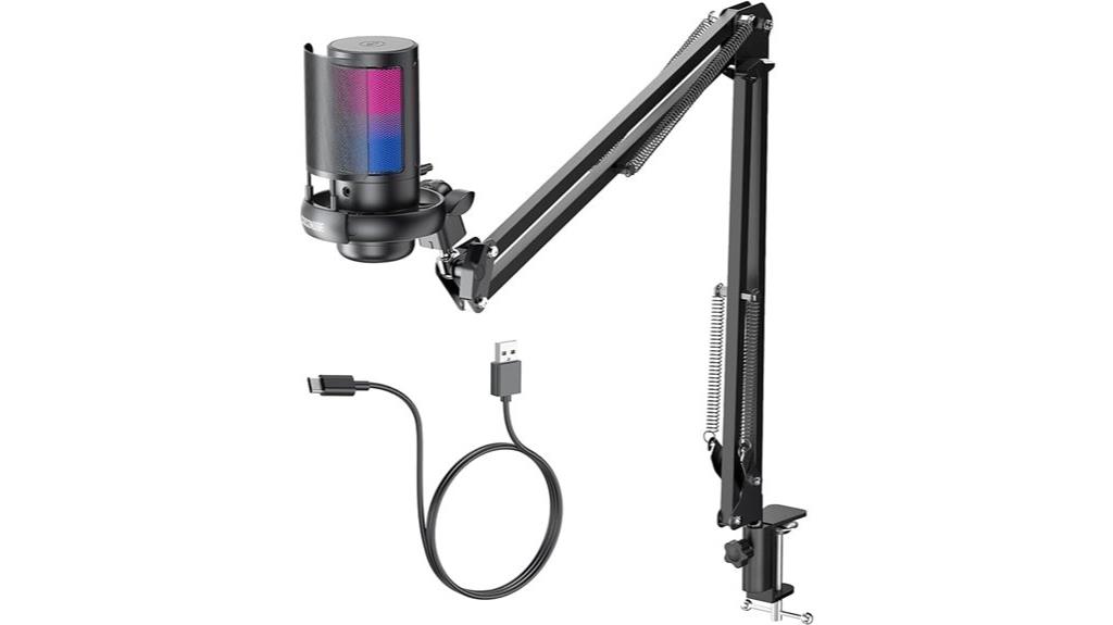 gaming mic with accessories