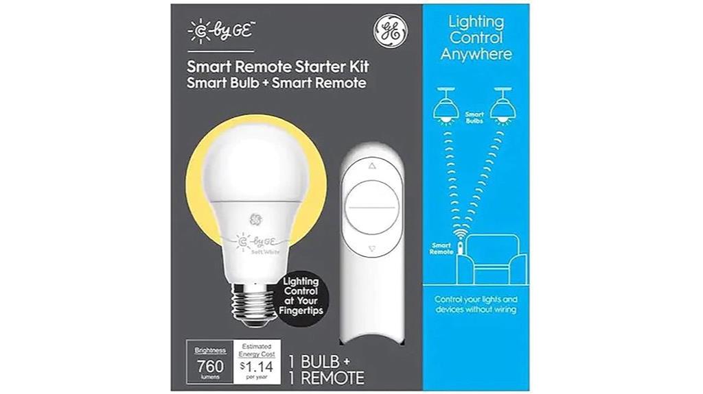 ge remote with dimmable bulb