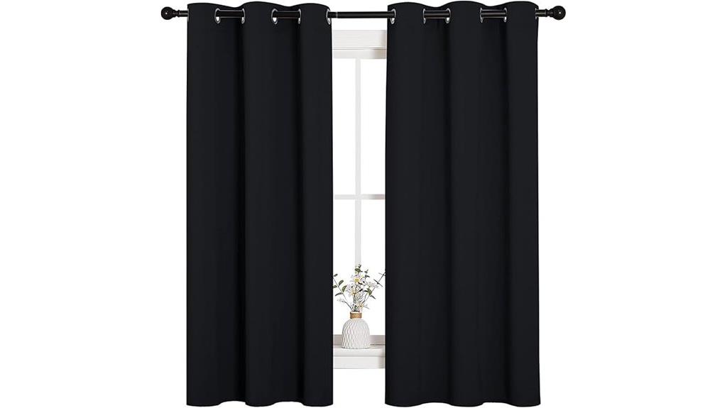halloween blackout curtain panels