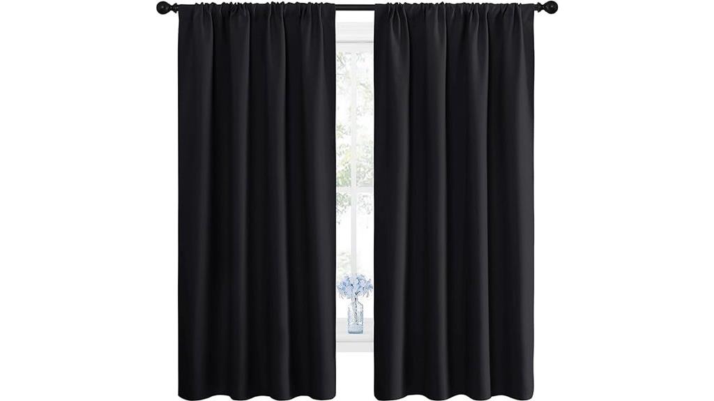 halloween blackout curtain panels