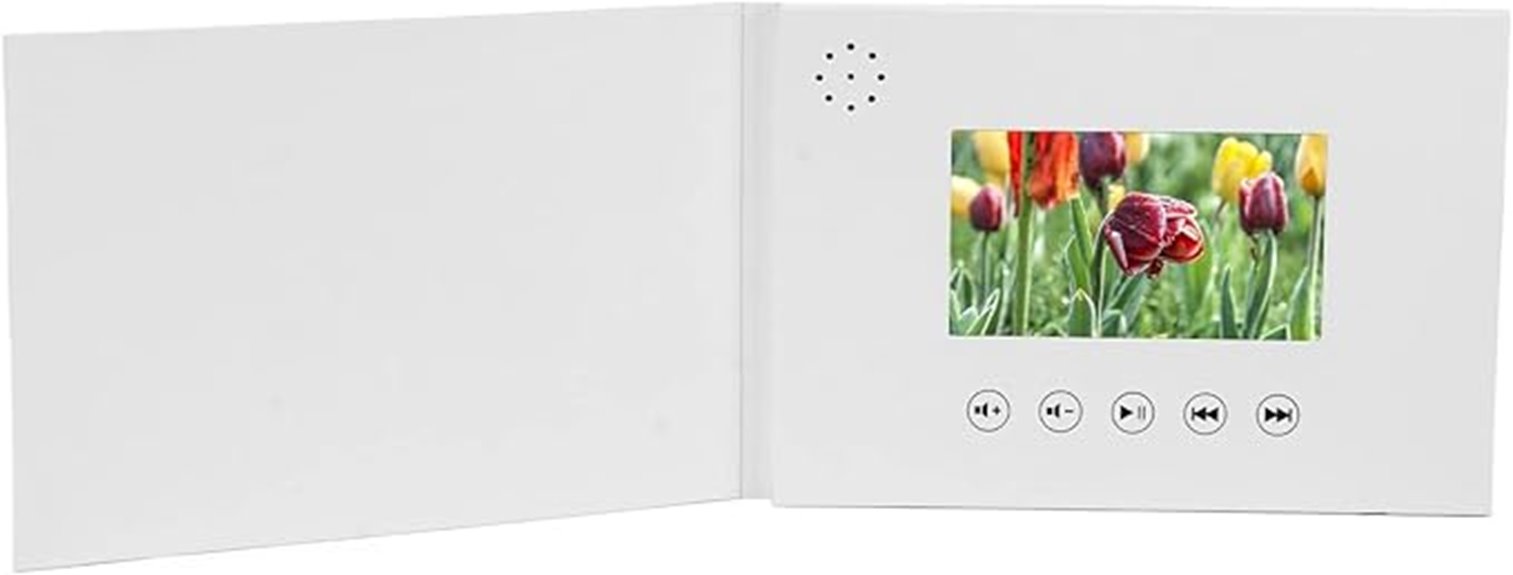 hd lcd video greeting