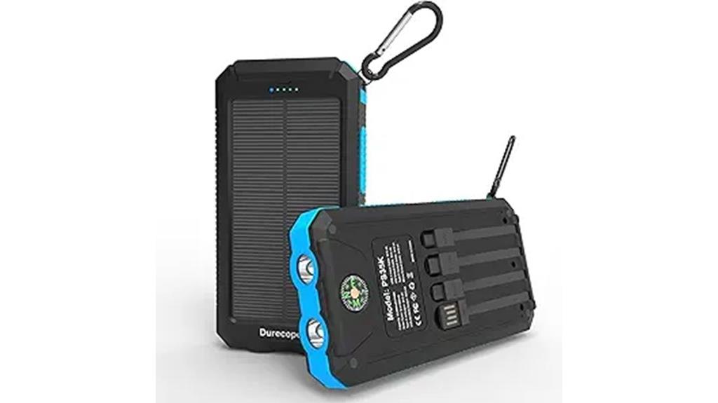 high capacity solar charger