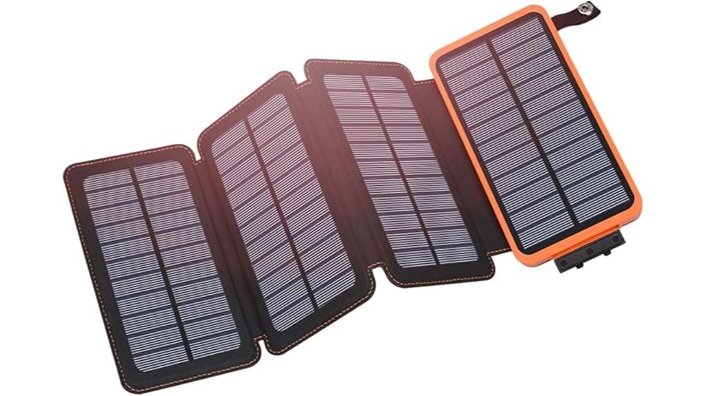 high capacity solar power bank