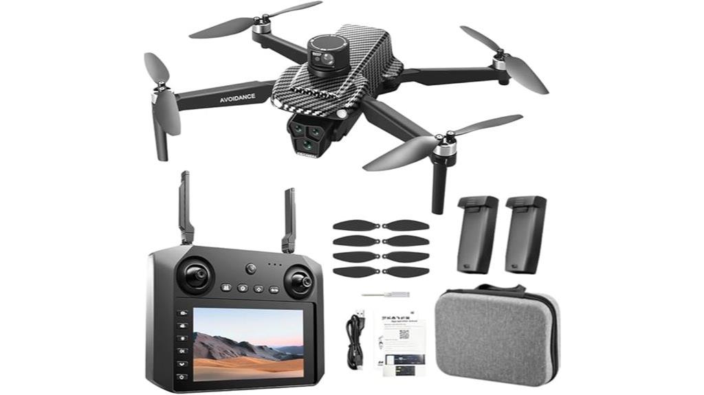 high definition dual camera drone