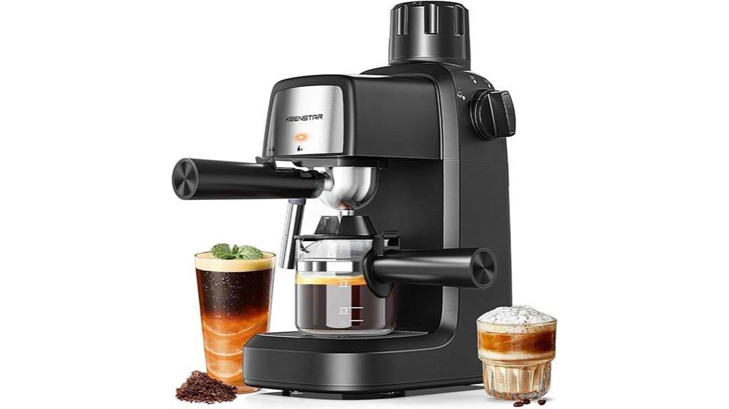 high pressure milk espresso