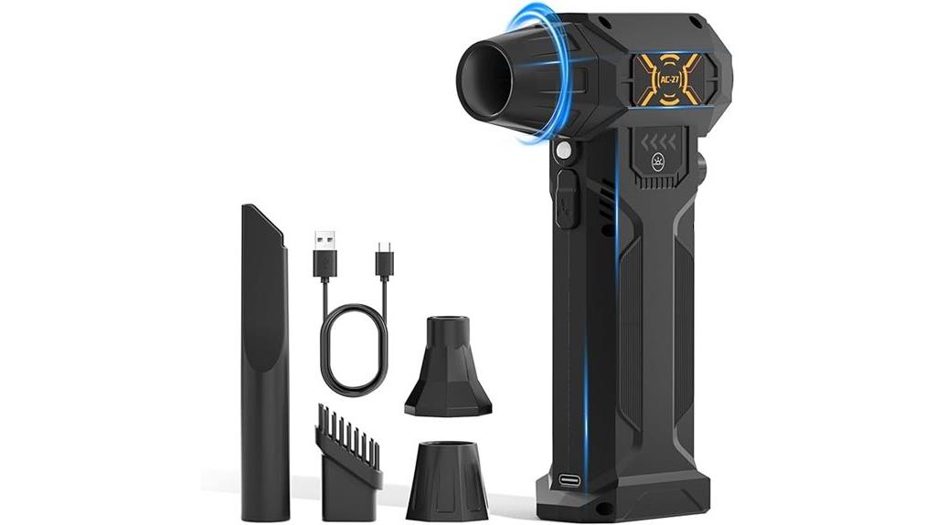 high speed compressed air duster