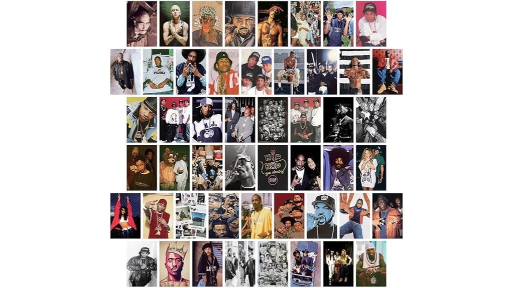 hip hop wall poster set