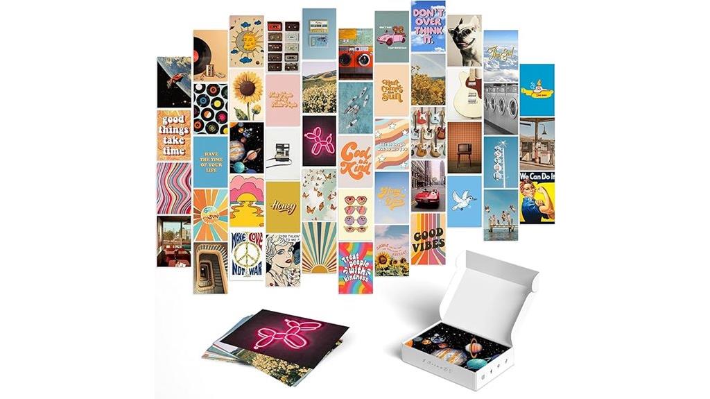 hippie y2k wall collage