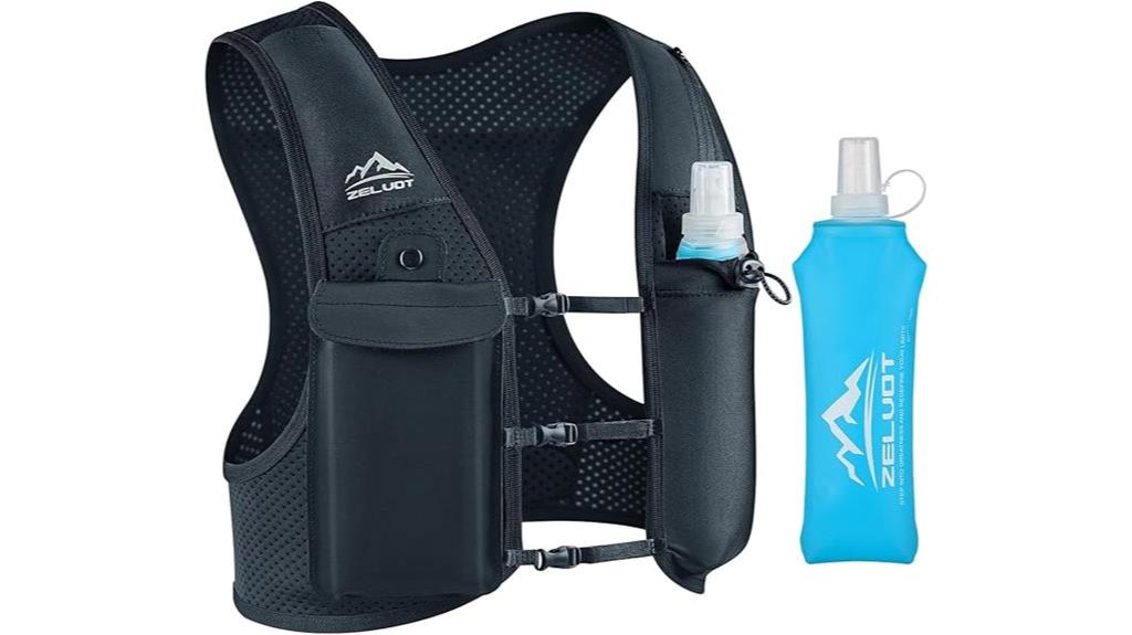 hydration vest with flask