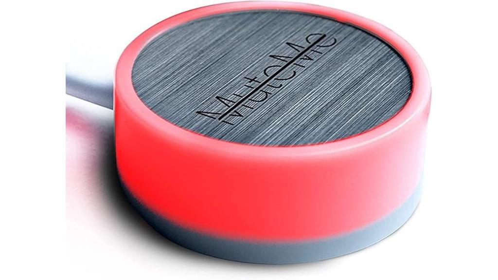 illuminated touch mute button