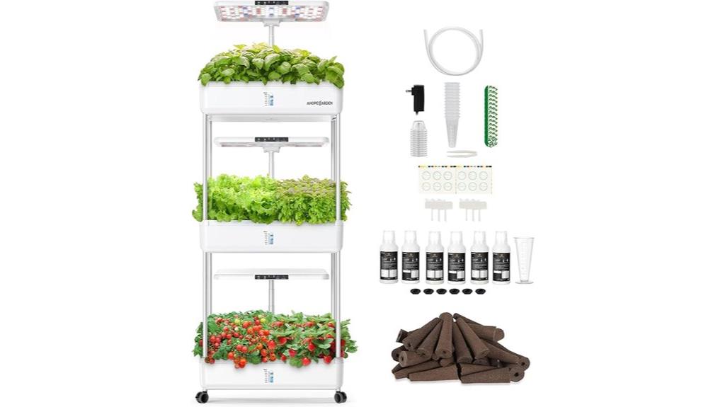 indoor hydroponic gardening kit