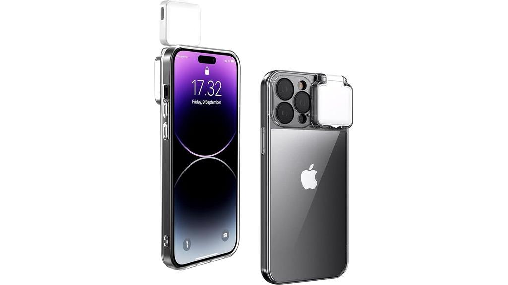 iphone 13 pro max selfie light