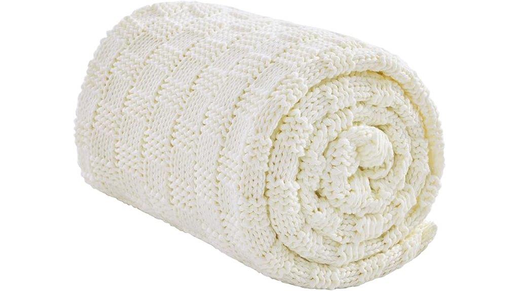 ivory weighted blanket