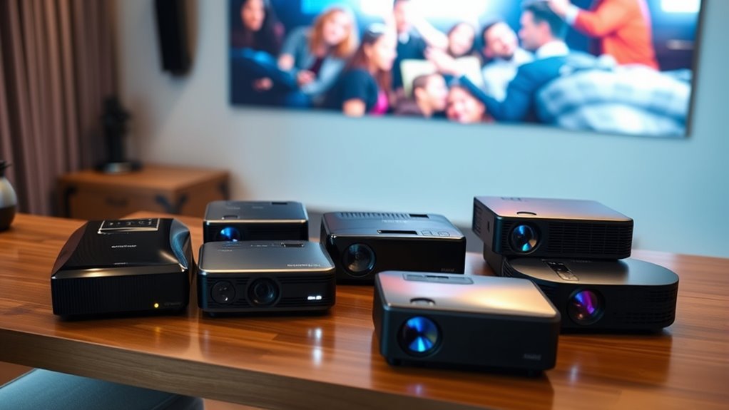 key features for portable projectors