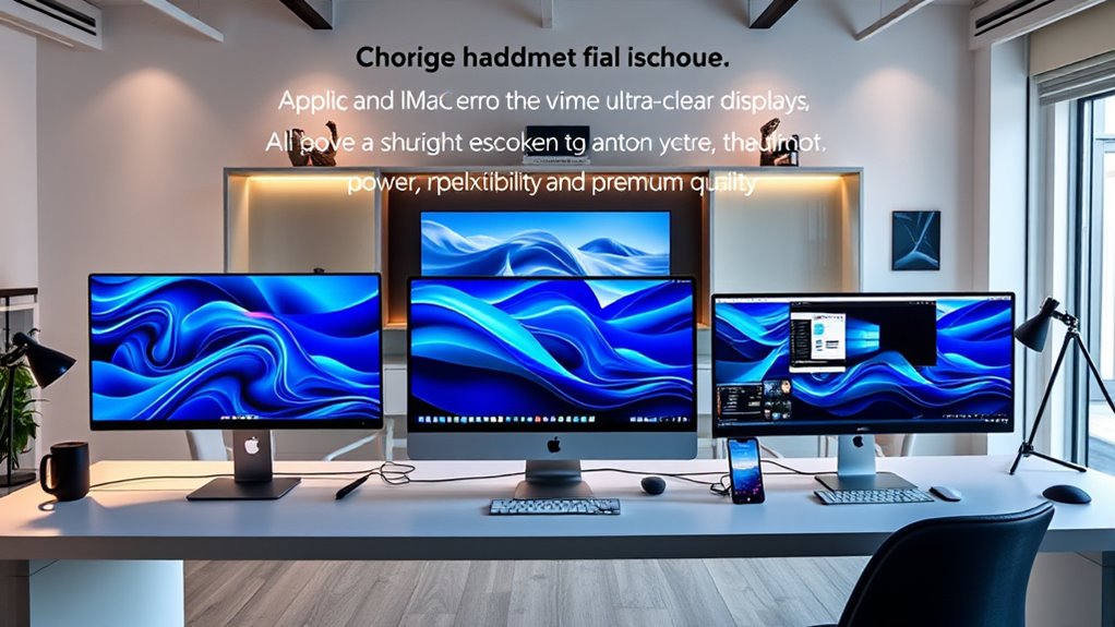 key home office imac features