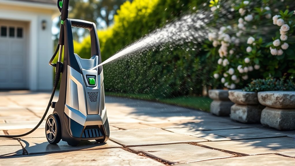 key pressure washer features