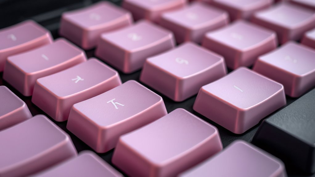 keycap material and style