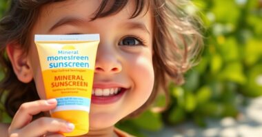 kid friendly mineral sun protection