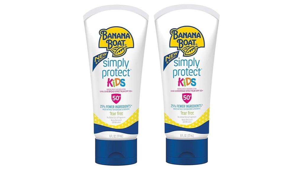 kids spf 50 sunscreen twin