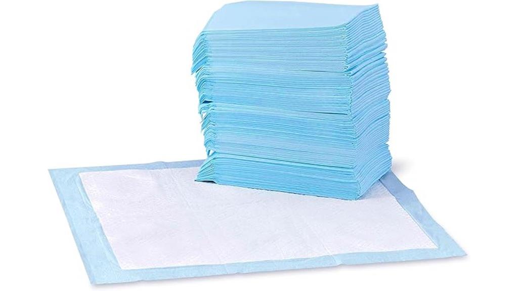 large 100 pack pee pads