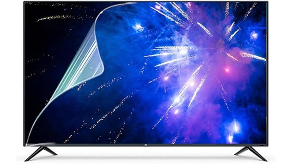 large anti glare screen protector