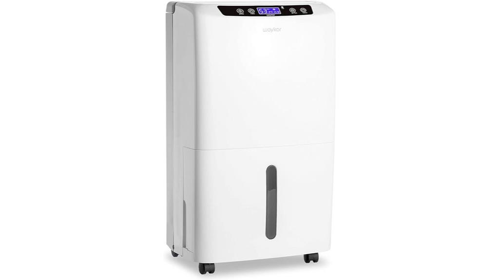 large capacity basement dehumidifier