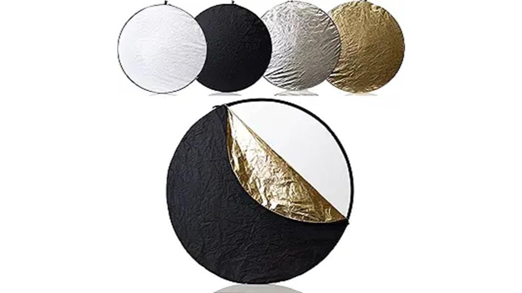 large collapsible light reflector