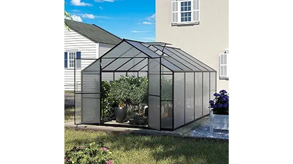 large outdoor greenhouse with ventilation