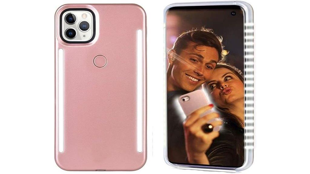 led iphone 14 pro max case