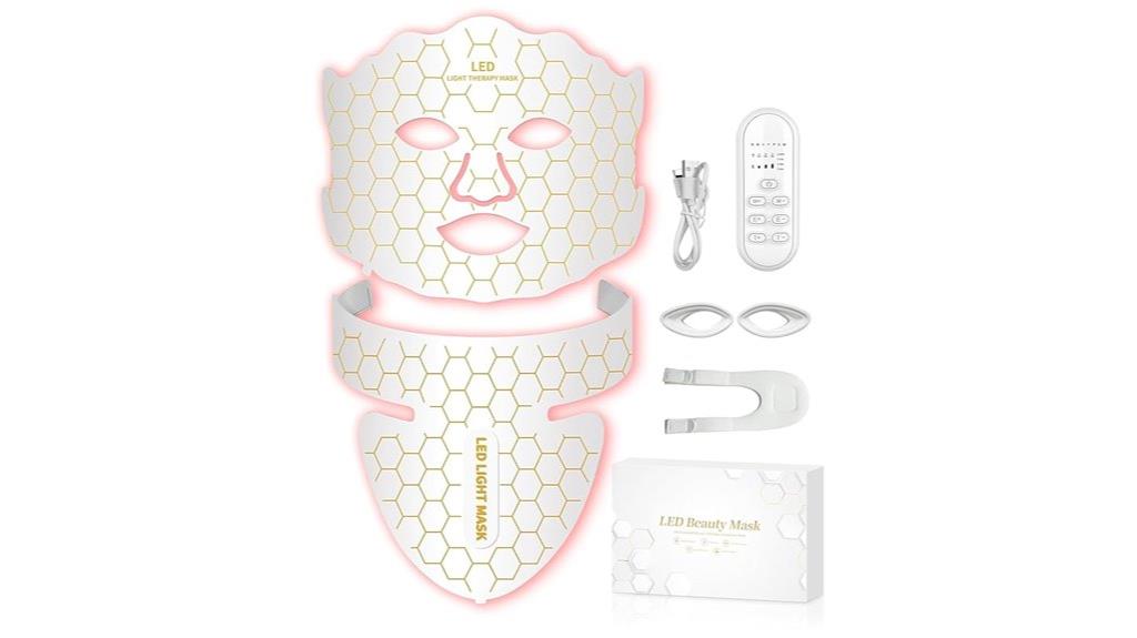 led skin rejuvenation mask