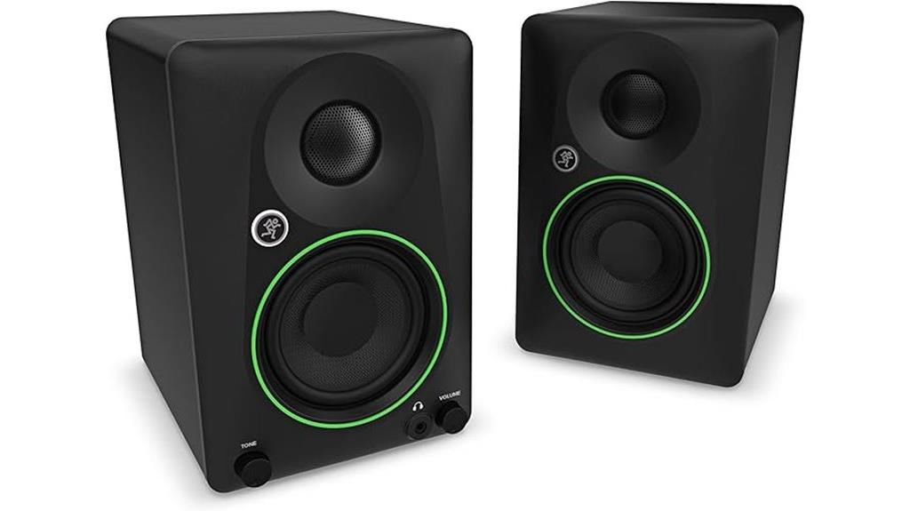 mackie cr3 5 monitors features