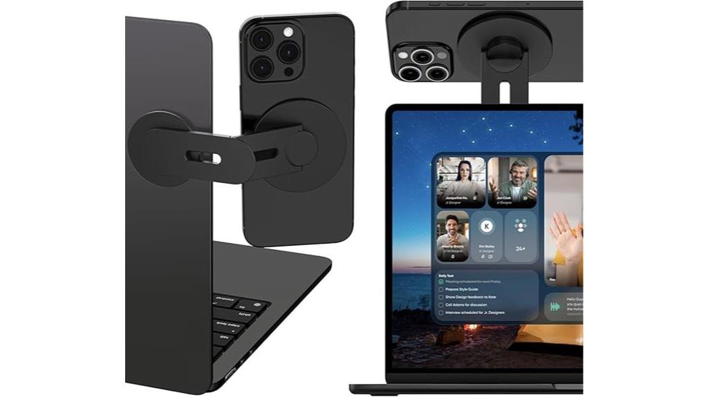 magnetic foldable phone mount