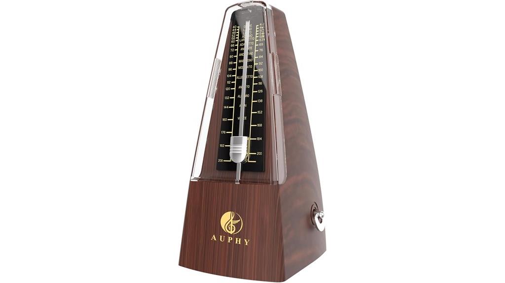 mechanical metronome with bell
