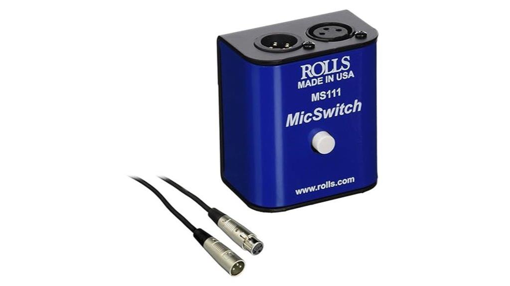 mic switch with cable