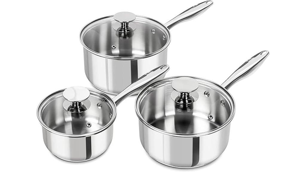 michelangelo stainless steel set