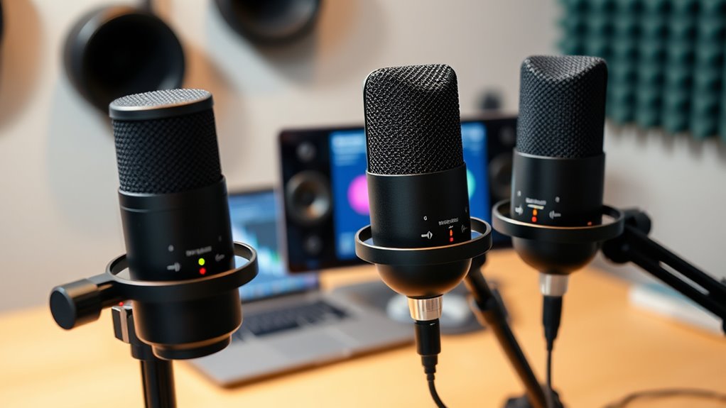 microphone type and features