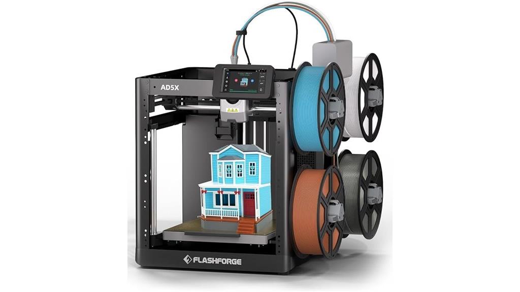 multi color 3d printing device