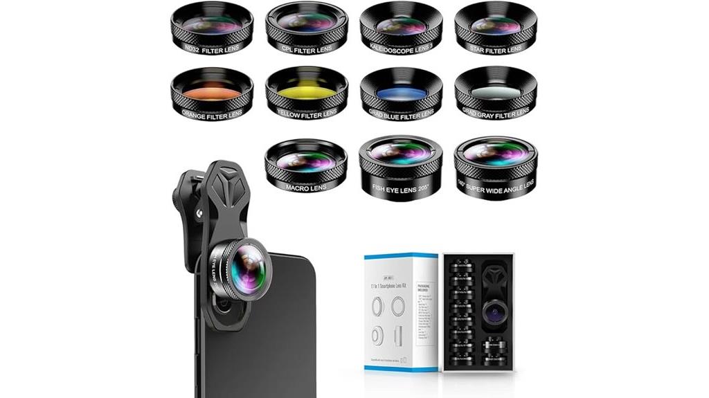 multi lens phone camera kit