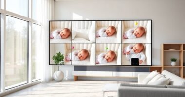 multi view baby monitor screens